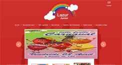 Desktop Screenshot of lazurjunior.com